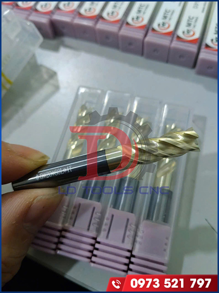 Dao phay ngón hợp kim phủ AlTiN